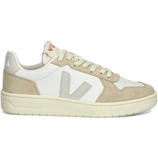 Veja V-82 Leather White Natural Almond