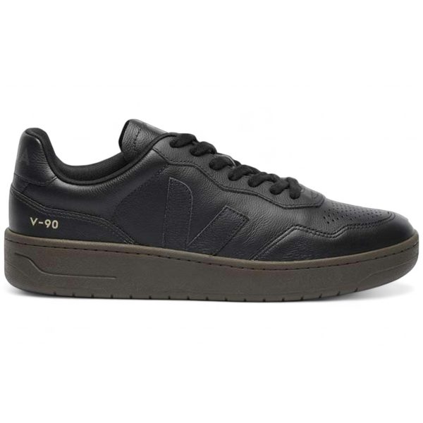Veja V-90 O.T. Leather Full Eagle Black