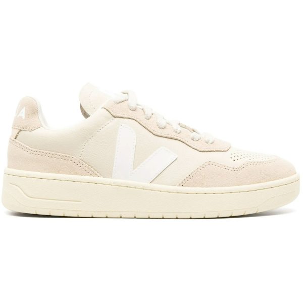 Veja V-90 O.T. Leather Pierre White