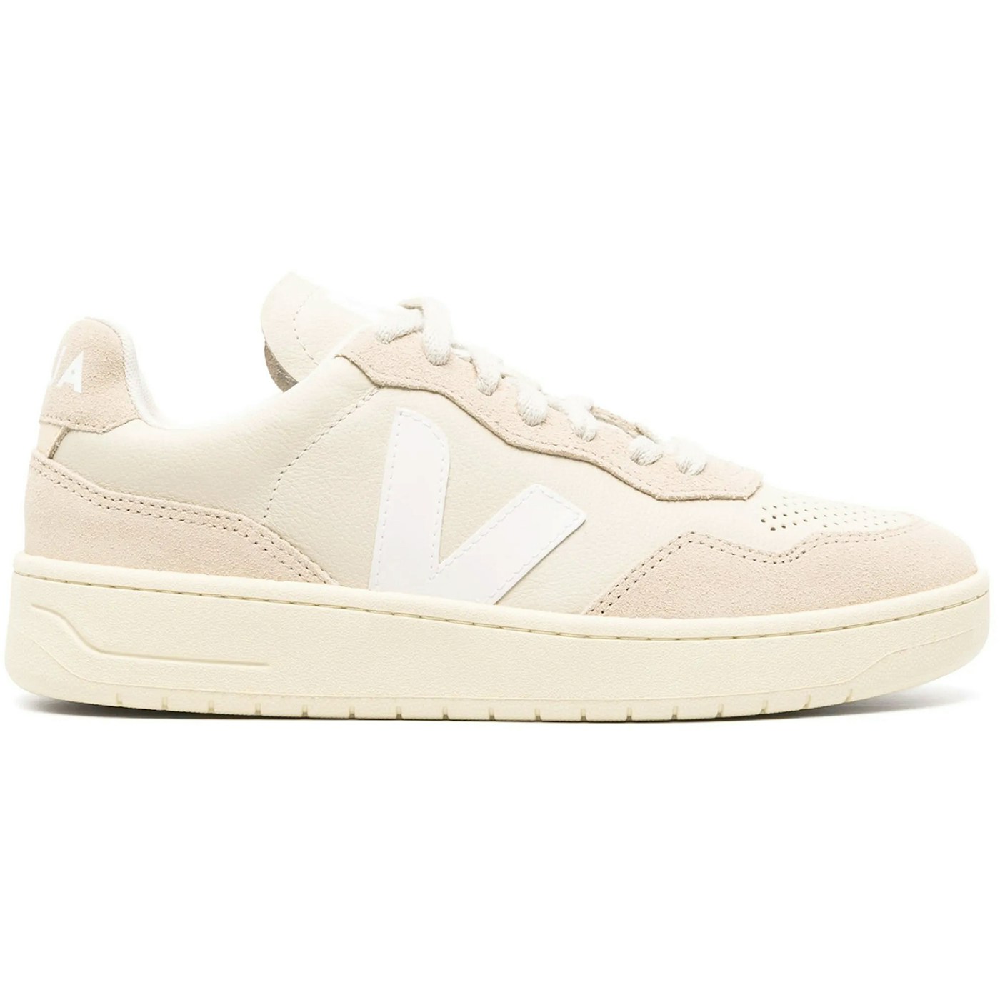 Veja V-90 O.T. Leather Pierre White