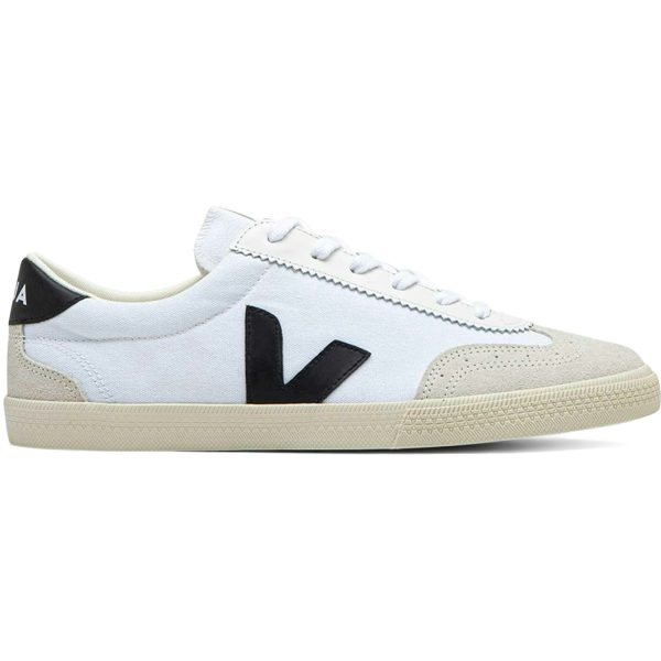 Veja Volley Canvas White Black
