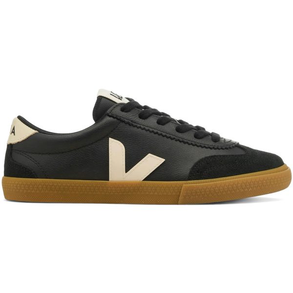 Veja Volley Leather Black Pierre