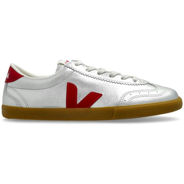 Veja Volley O.T. Leather Silver Pepper (Womens)