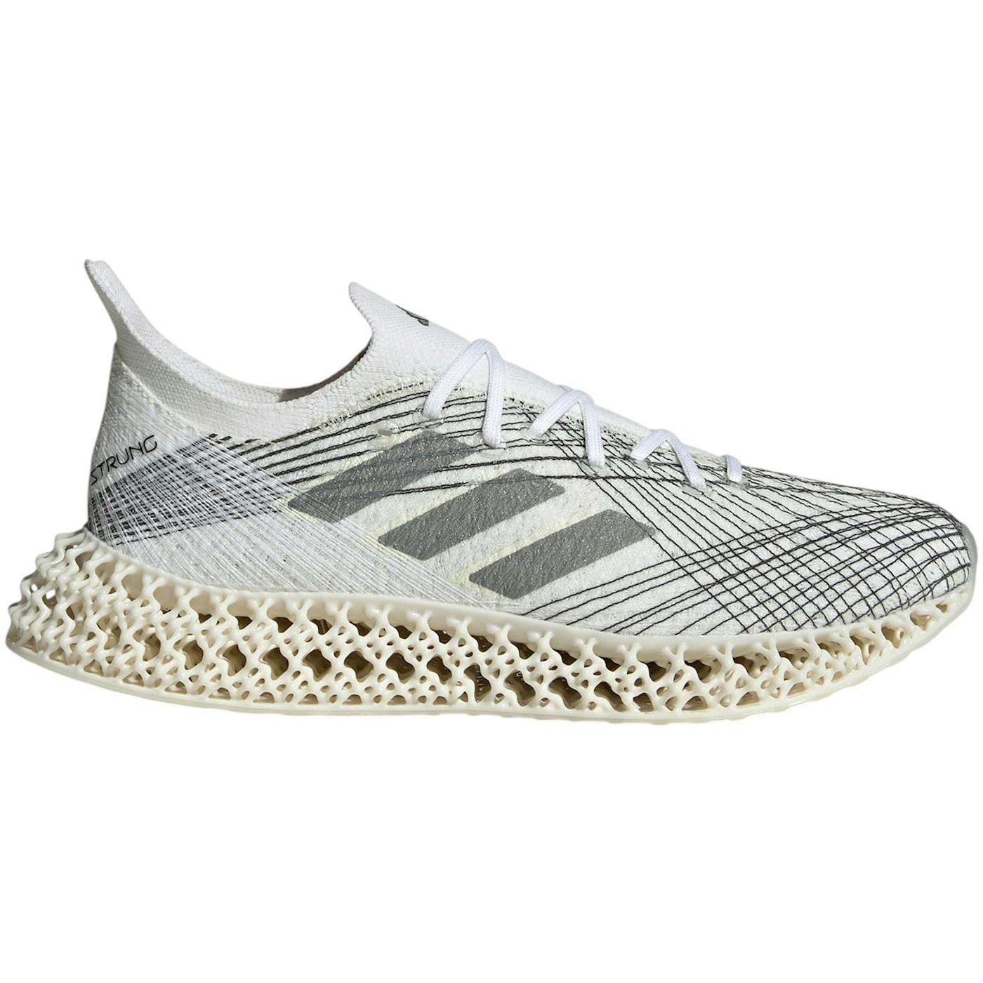 adidas 4DFWD Strung Cloud White Grey One Core Black (Womens) 2 adidas 4DFWD Strung Cloud White Grey One Core Black (Womens)