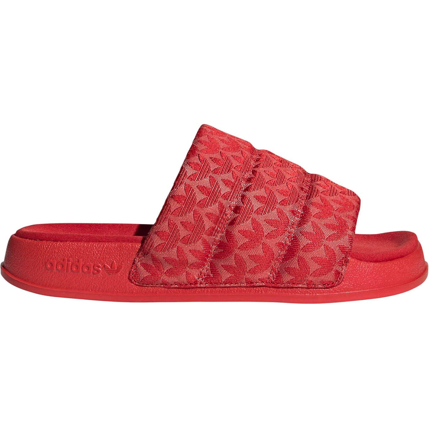 adidas Adilette Essential Slides Better Scarlet (Womens)