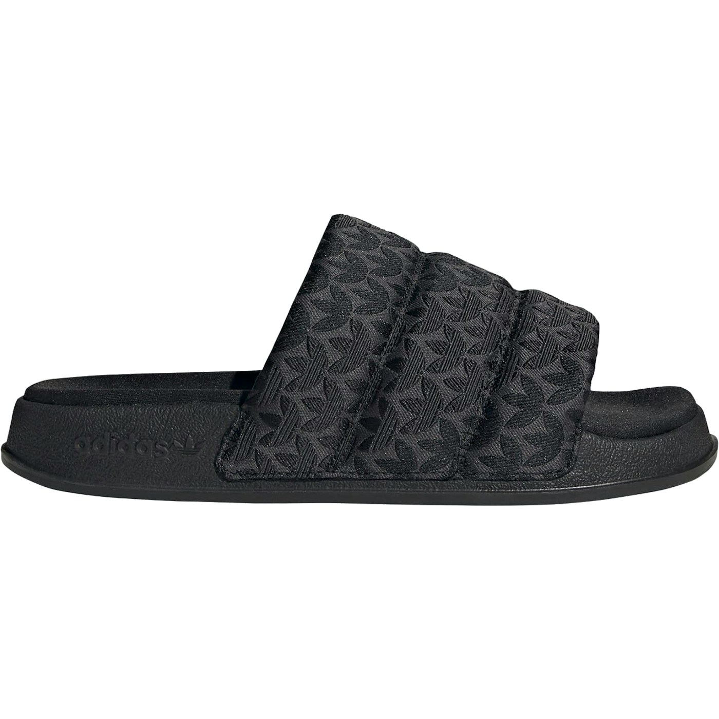 adidas Adilette Essential Slides Triple Black (Womens)