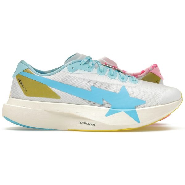 adidas Adizero Evo SL Bape Blue Pink Gold