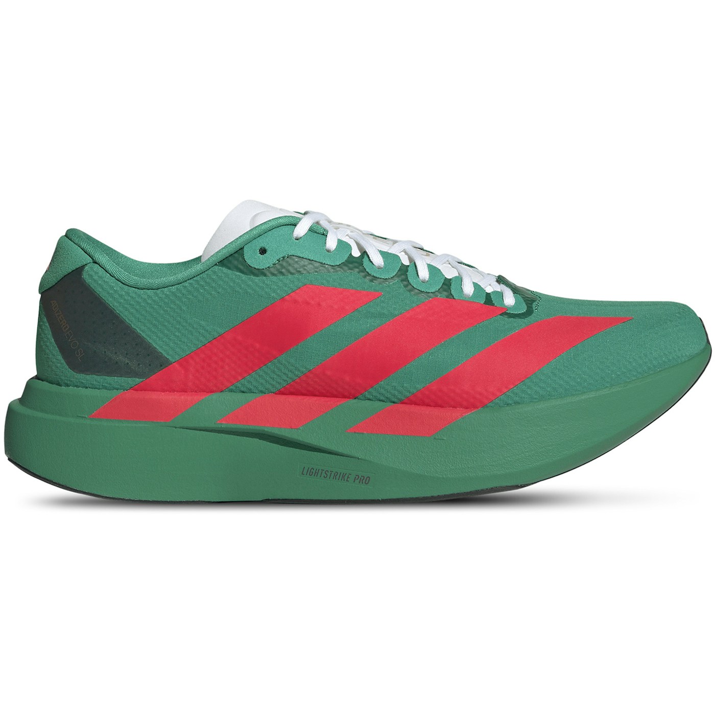 adidas Adizero Evo SL Court Green Lucid Red
