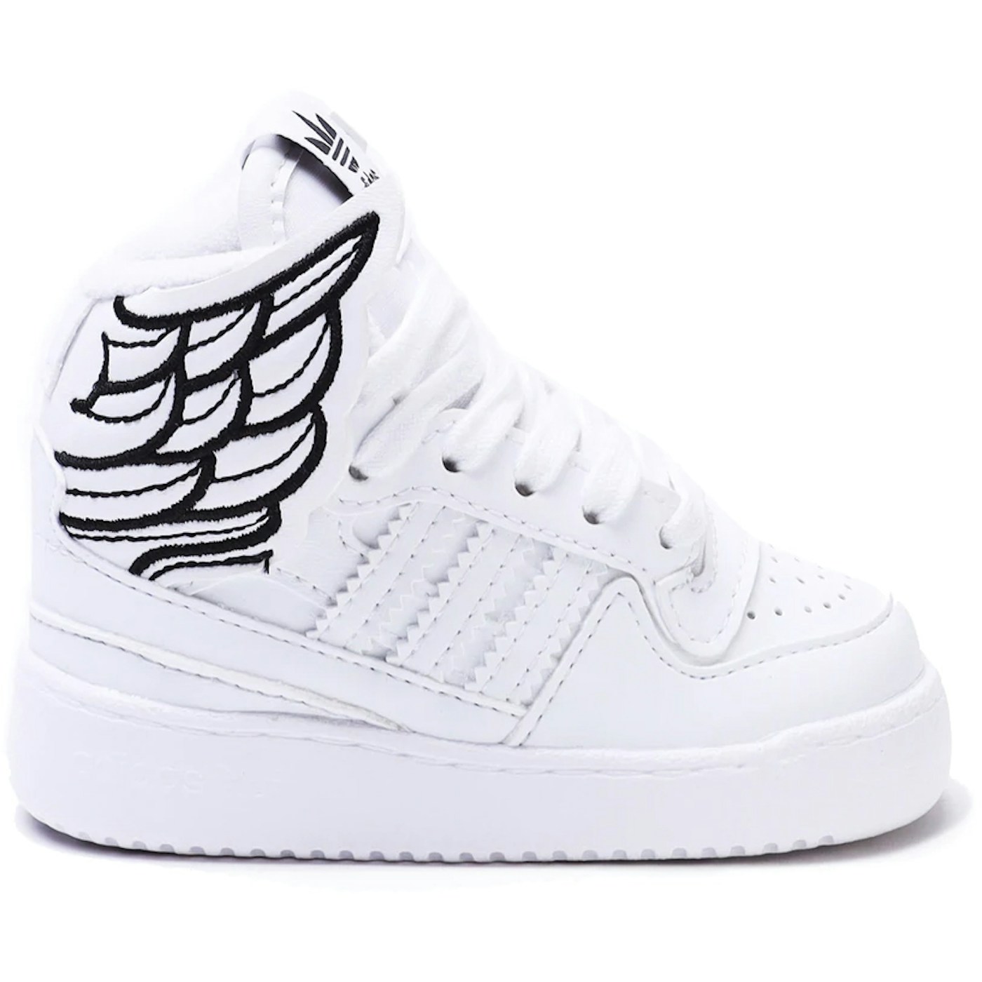 adidas JS Wings 4.0 White Black (Infant)