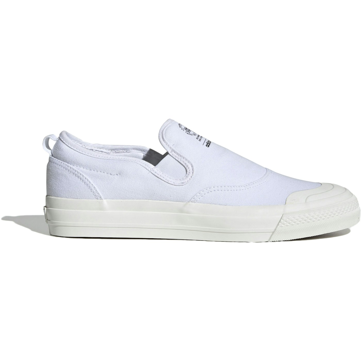 adidas Nizza RF Slip-On Triple White