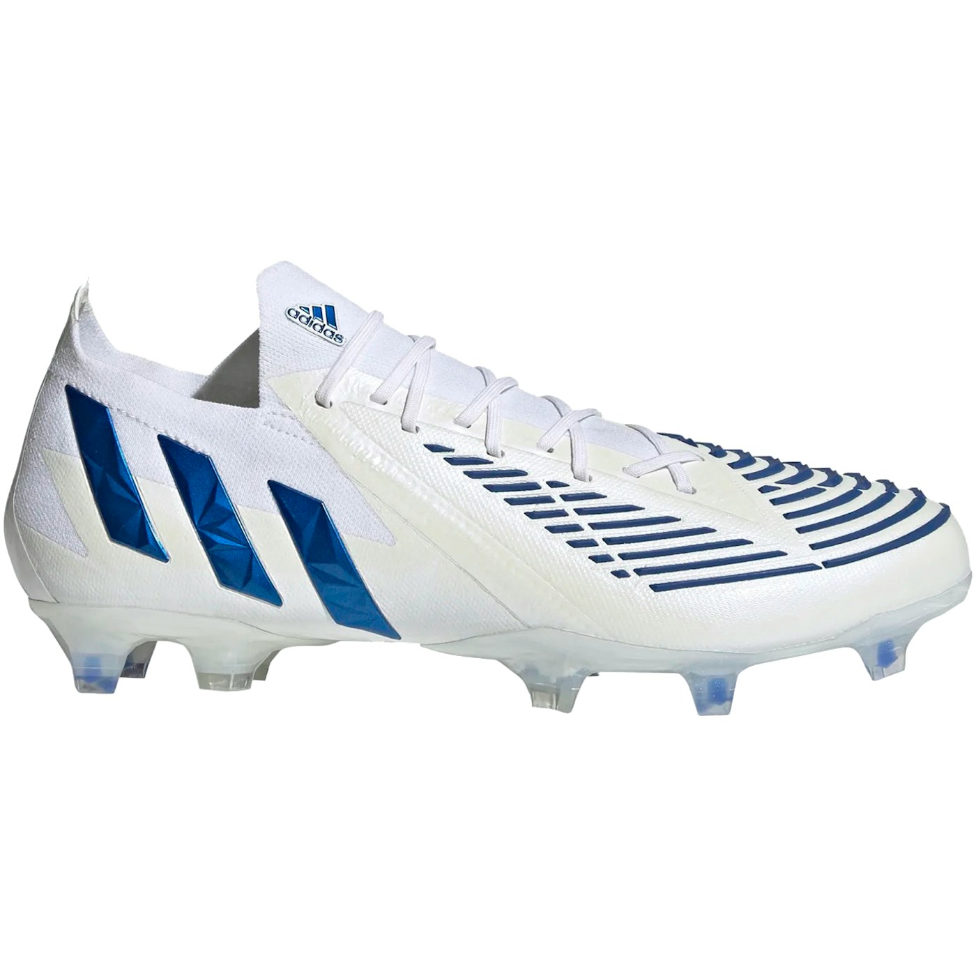 adidas Predator Edge.1 Low FG White Hi-Res Blue 1 adidas Predator Edge.1 Low FG White Hi-Res Blue
