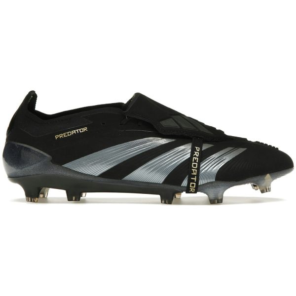 adidas Predator Elite Foldover Tongue FG Core Black Carbon Gold Metallic