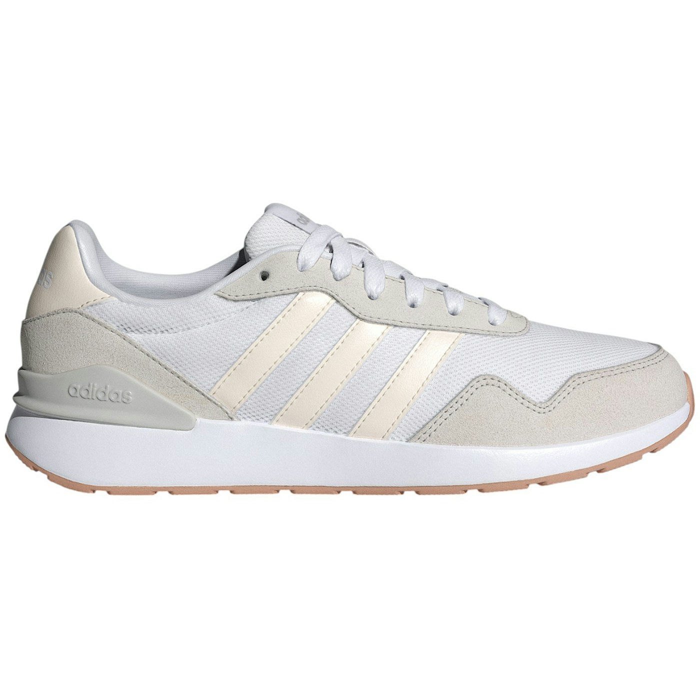 adidas Run 60s 4.0 Cloud White Chalk White Grey One (Womens)