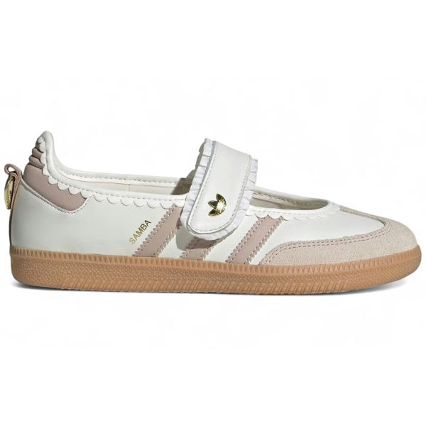 adidas Samba Jane Ruffle Pack White Pink Gum (Womens)