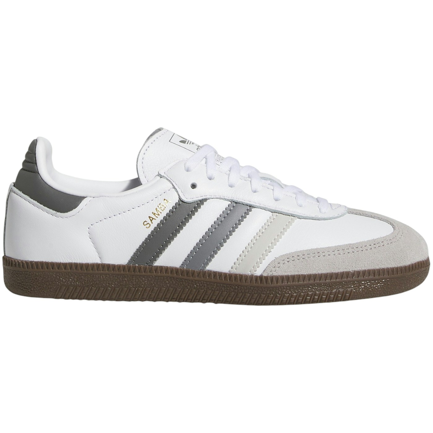 adidas Samba OG Cloud White Grey One Grey Three (GS)