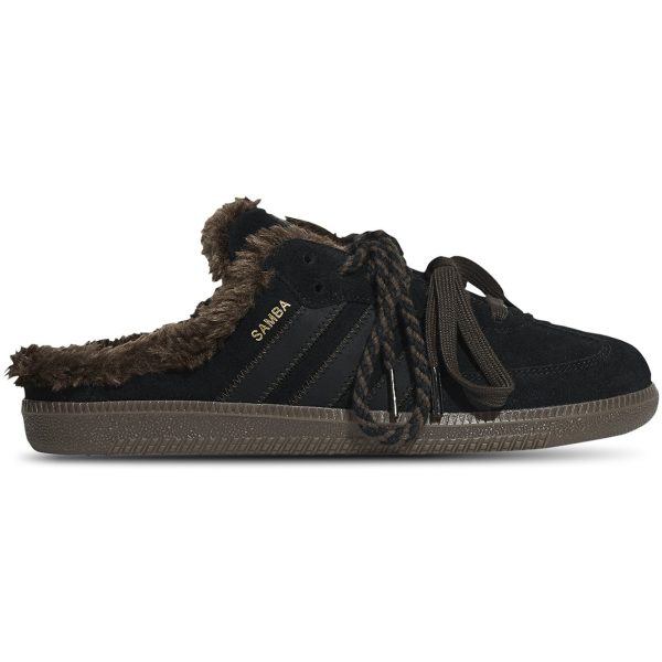 adidas Samba OG Mule Black Dark Brown (Womens)