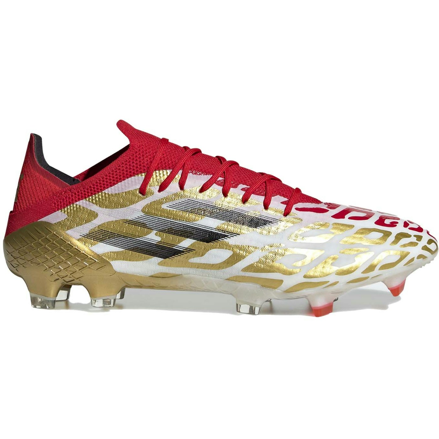 adidas X Speedflow Mo Salah.1 FG Gold White Scarlet 1 adidas X Speedflow Mo Salah.1 FG Gold White Scarlet