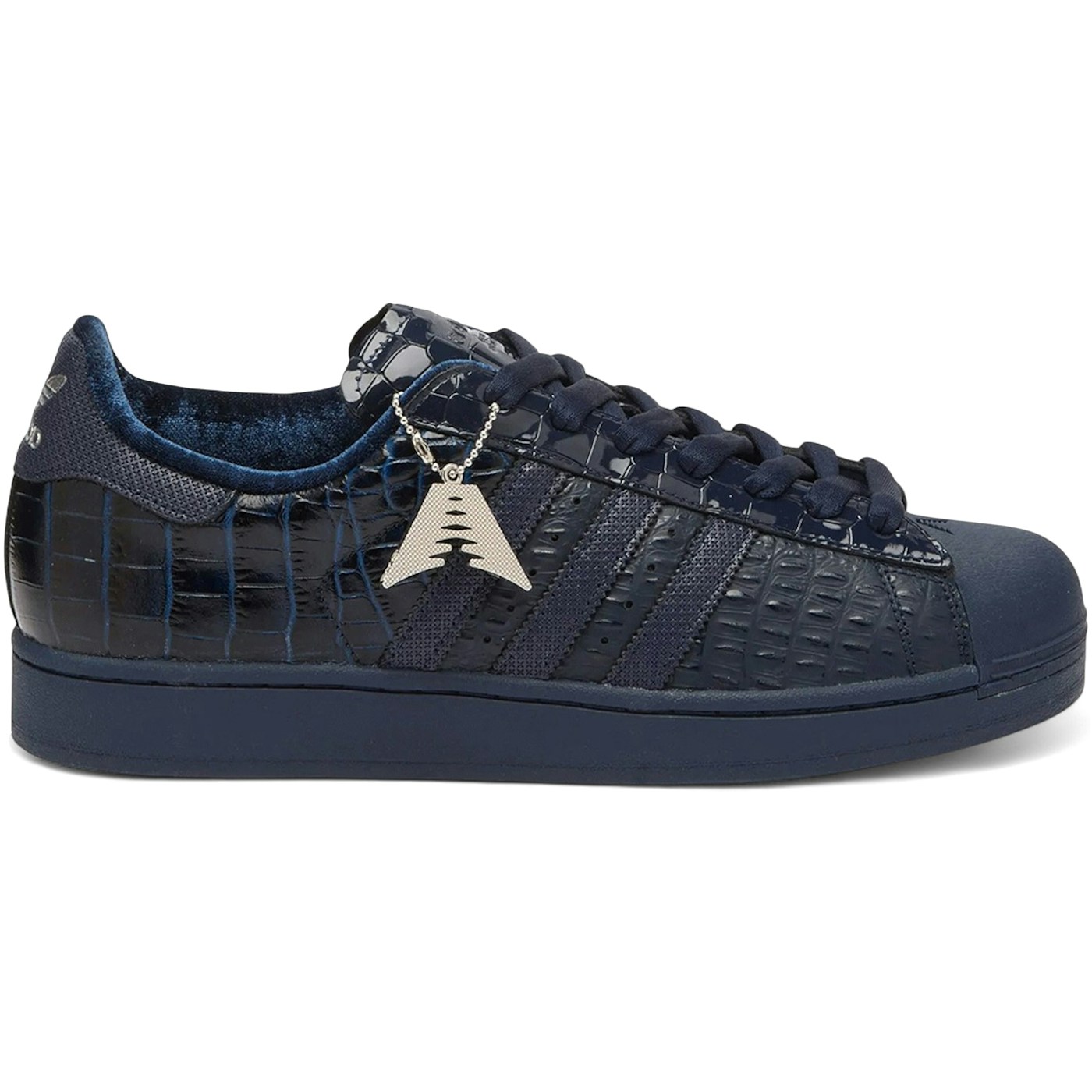 adidas Superstar II Anthony Edwards Navy Croc 2 adidas Superstar II Anthony Edwards Navy Croc