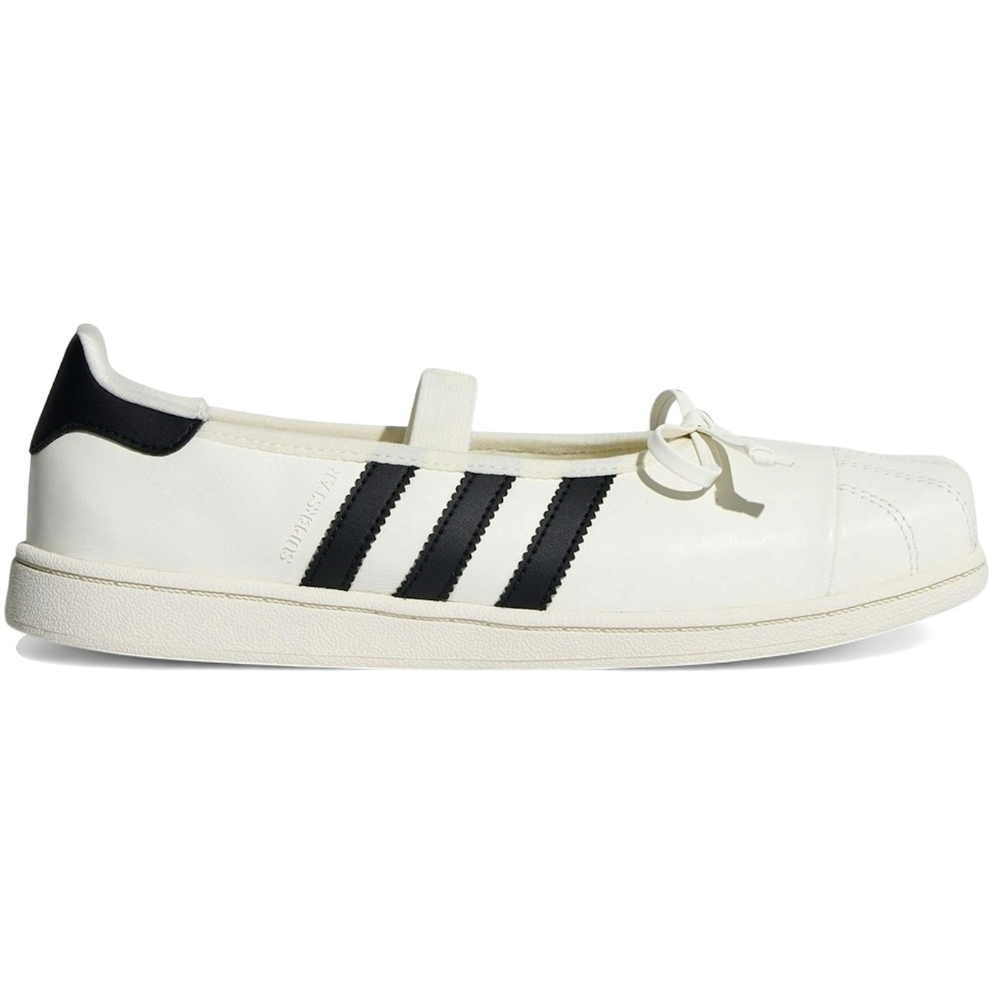 adidas Superstar Square Toe Ballet JENNIE Off White Black (Womens) 2 adidas Superstar Square Toe Ballet JENNIE Off White Black (Womens)
