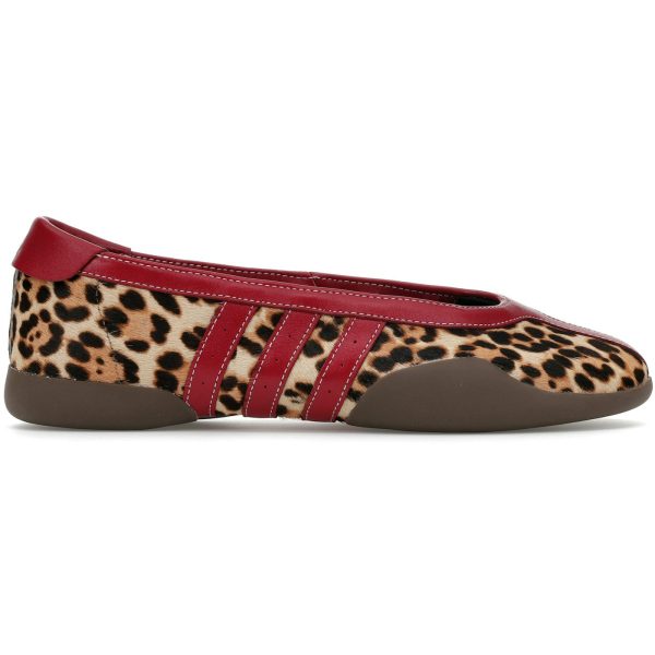 adidas Taekwondo Mei Ballet Leopard Print Team Victory Red (Womens)