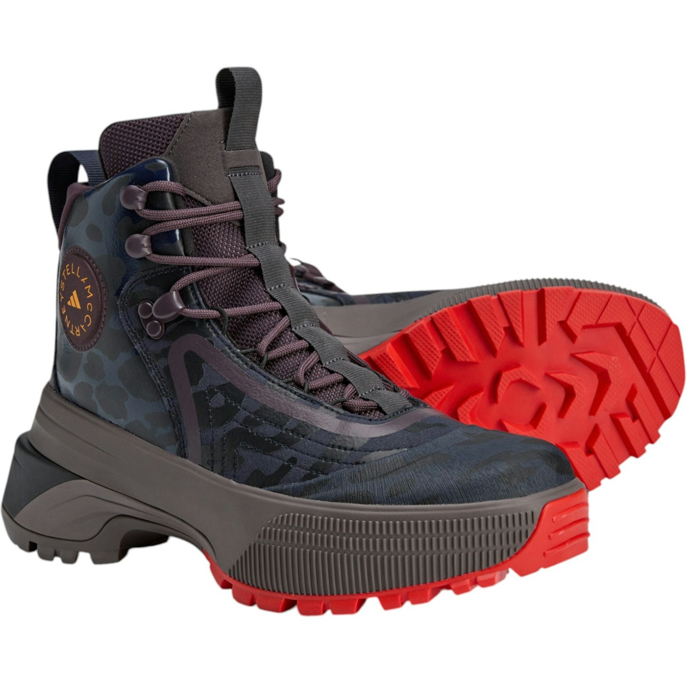 adidas Terrex By Stella Mccartney Charcoal Legend Ink Active Red (Womens) 3 adidas Terrex By Stella Mccartney Charcoal Legend Ink Active Red (Womens)