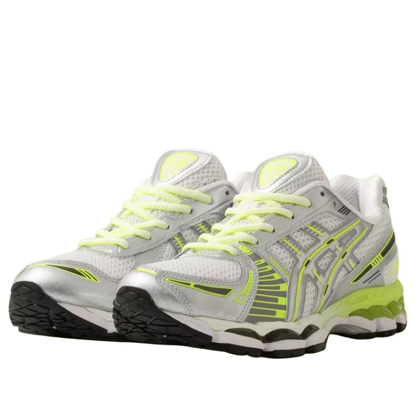 ASICS Gel-Kayano 12.1 Albino & Preto White Green 5 ASICS Gel-Kayano 12.1 Albino & Preto White Green