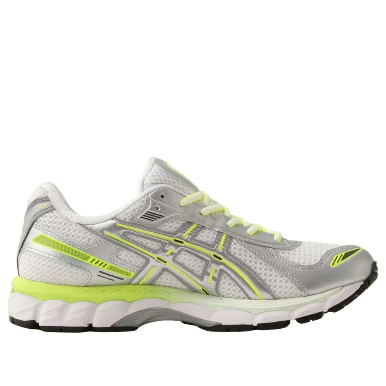 ASICS Gel-Kayano 12.1 Albino & Preto White Green 8 ASICS Gel-Kayano 12.1 Albino & Preto White Green