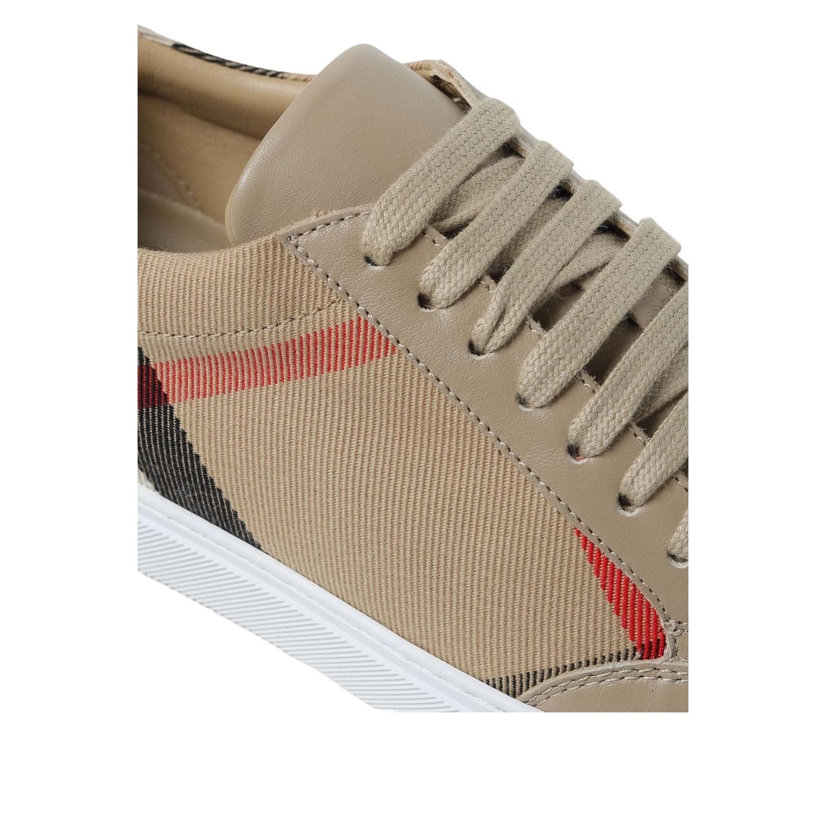 Burberry Salmond Sneakers Beige Check (Womens) 4 Burberry Salmond Sneakers Beige Check (Womens)