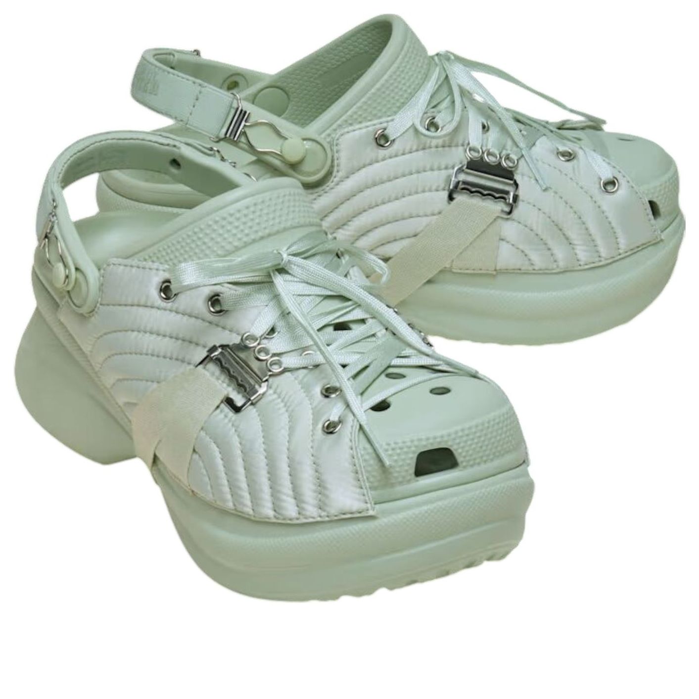 Crocs Classic Bae Clog Jean Paul Gaultier Corset Plaster (Womens) 5 Crocs Classic Bae Clog Jean Paul Gaultier Corset Plaster (Womens)
