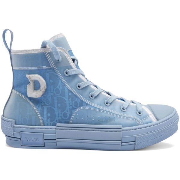 Dior B23 High Top Daniel Arsham Light Blue
