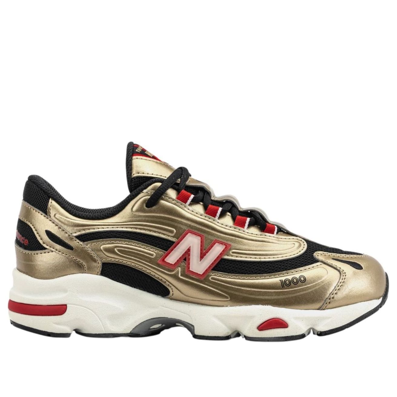 New Balance 1000 Shoe Palace Exclusive Gold Black (GS) 5 New Balance 1000 Shoe Palace Exclusive Gold Black (GS)
