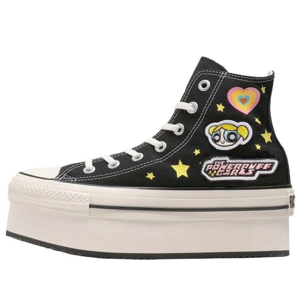 Converse Chuck Taylor All Star PLTS Hi The Powerpuff Girls Black