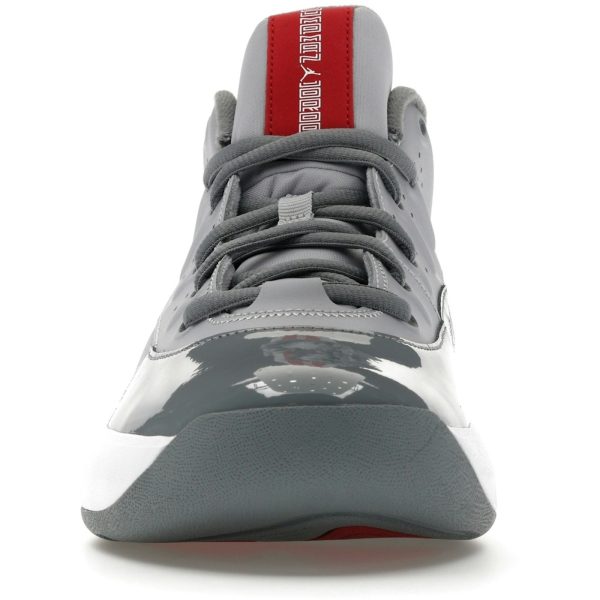Jordan Max Aura 7 Wolf Grey Varsity Red
