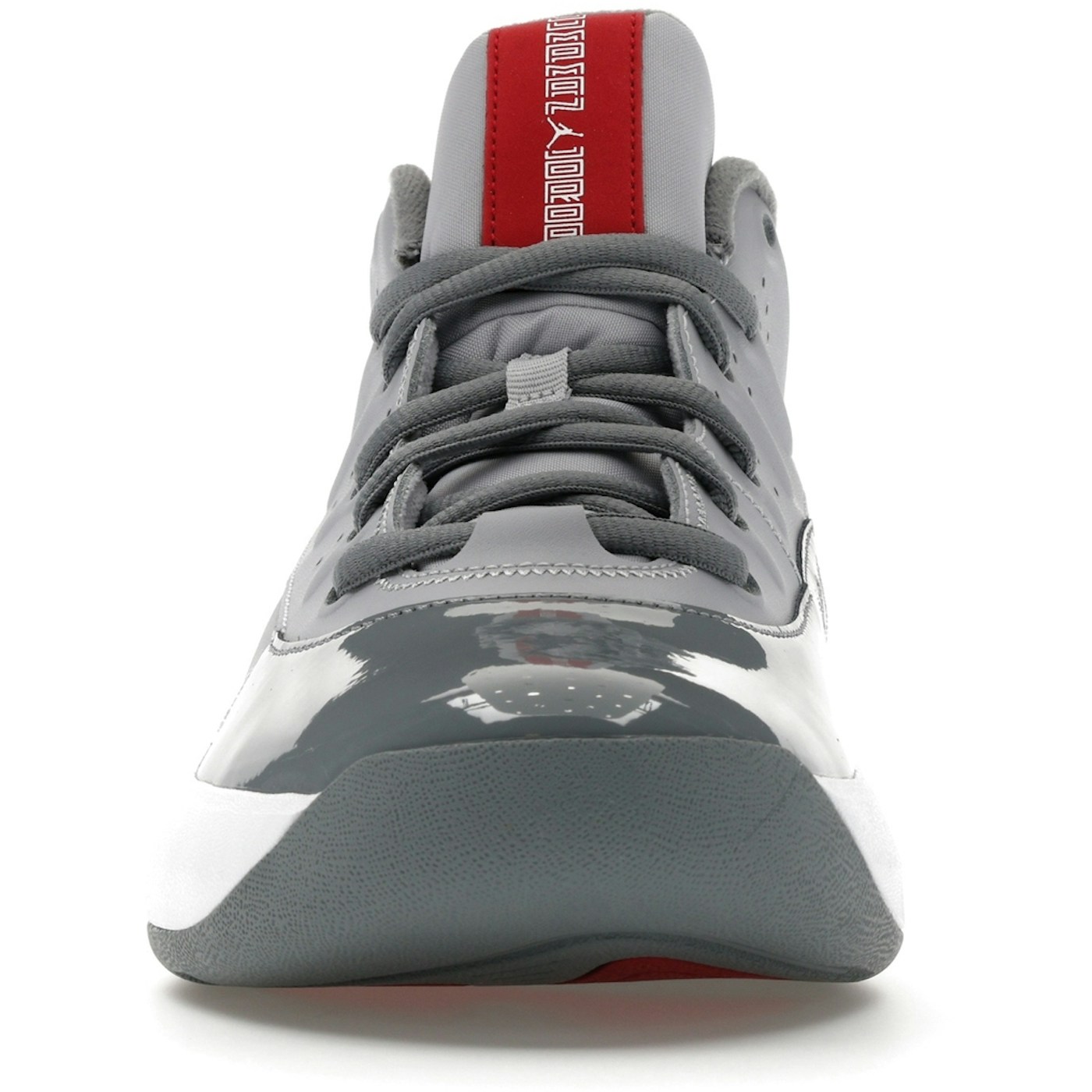 Jordan Max Aura 7 Wolf Grey Varsity Red 4 Jordan Max Aura 7 Wolf Grey Varsity Red