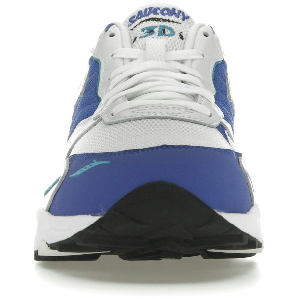 Saucony 3D Grid Hurricane White Royal