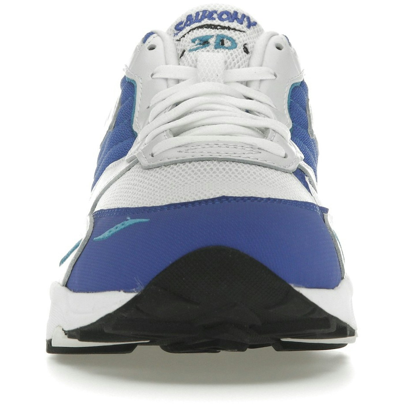 Saucony 3D Grid Hurricane White Royal 4 Saucony 3D Grid Hurricane White Royal