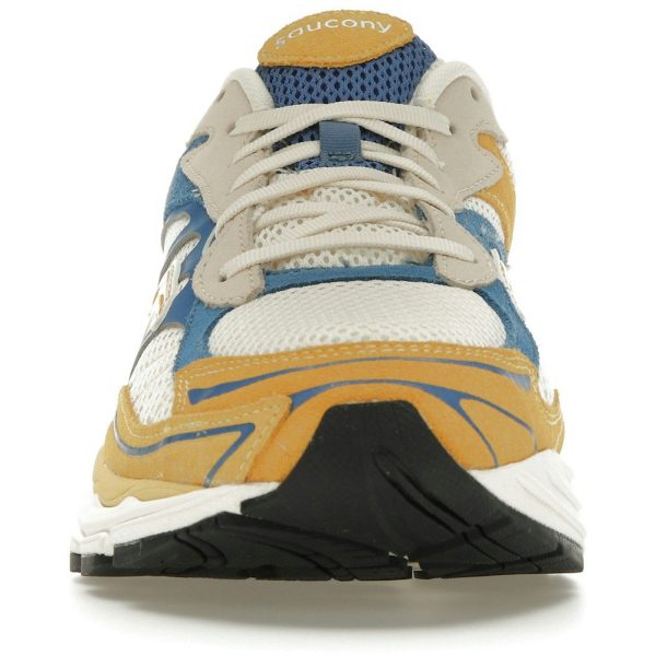 Saucony ProGrid Omni 9 Premium Cream Yellow Royal Blue