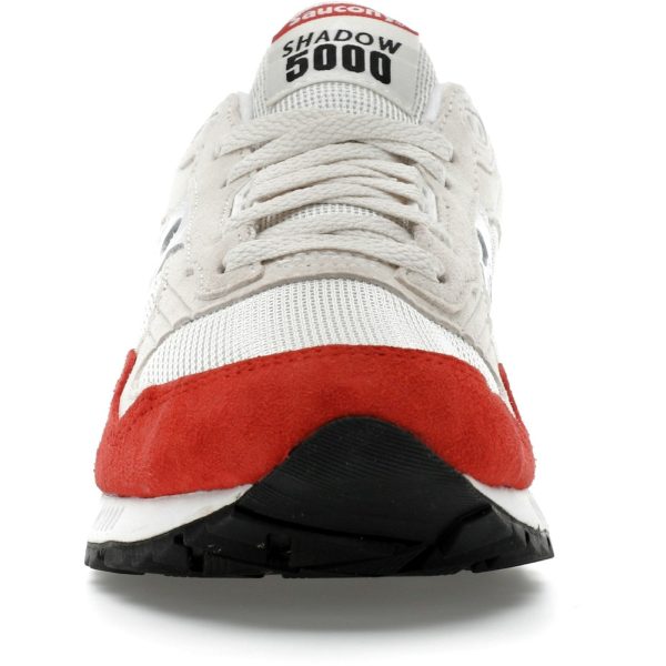 Saucony Shadow 5000 White Cream Red
