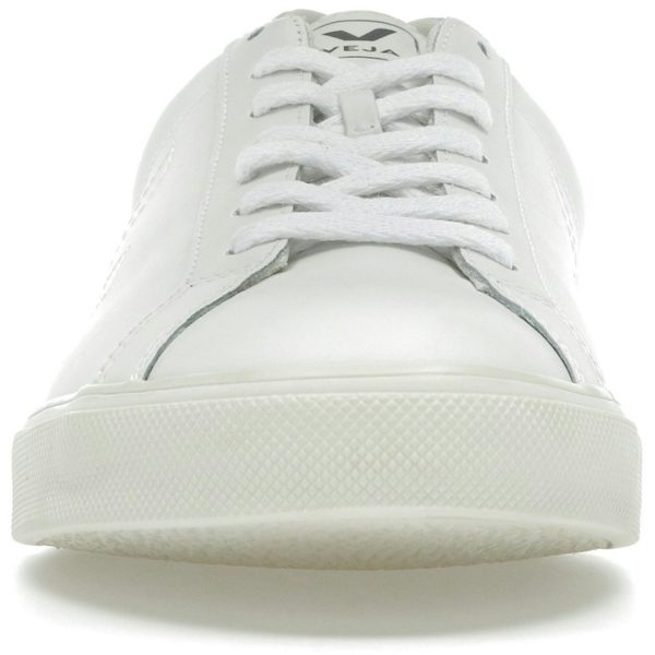Veja Esplar Leather Stitched White Tan