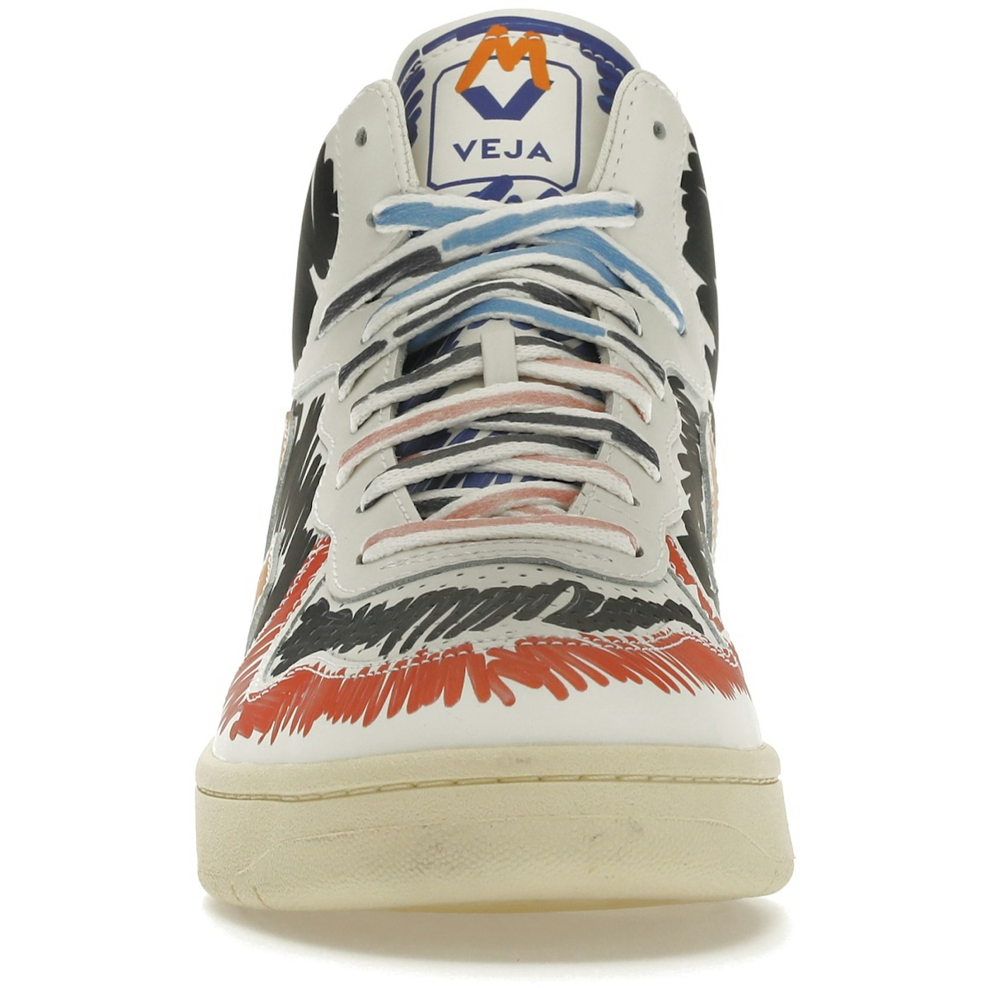 Veja V-15 Leather x Marni Black Multi 4 Veja V-15 Leather x Marni Black Multi
