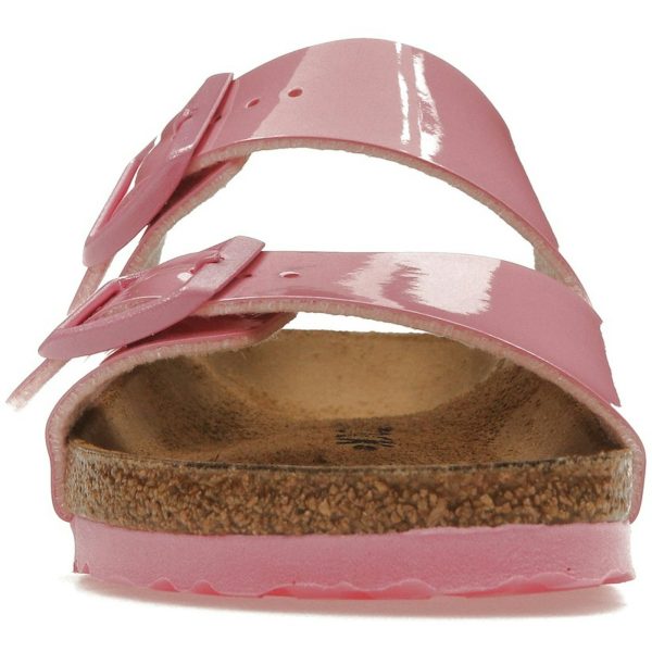 Birkenstock Arizona Birko-Flor Patent Candy Pink (Womens)