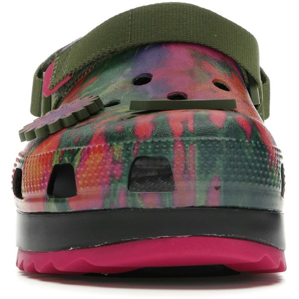 Crocs Classic Hiker Peace Out Green