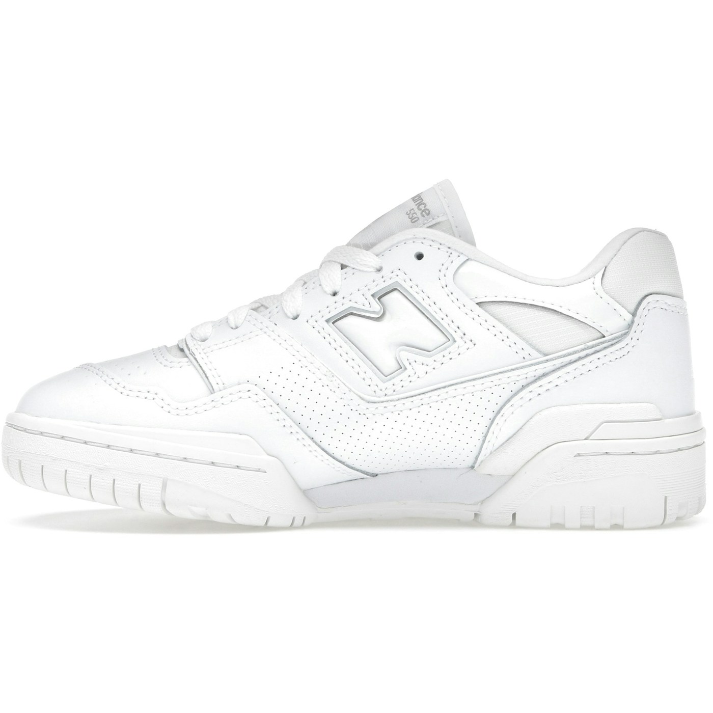 New Balance 550 Triple White Patent (Womens) 5 New Balance 550 Triple White Patent (Womens)