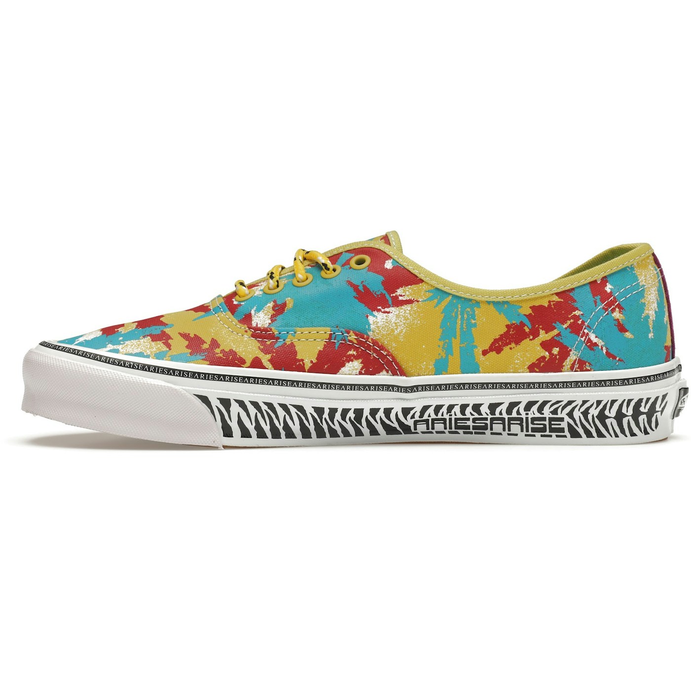 Vans Vault UA OG Authentic LX Aries Weed Leaf Yellow 5 Vans Vault UA OG Authentic LX Aries Weed Leaf Yellow