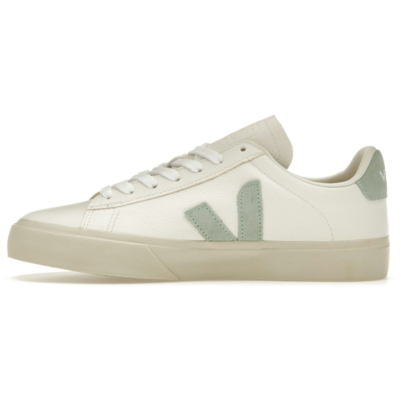 Veja Campo Low Chromefree Leather White Matcha 5 Veja Campo Low Chromefree Leather White Matcha
