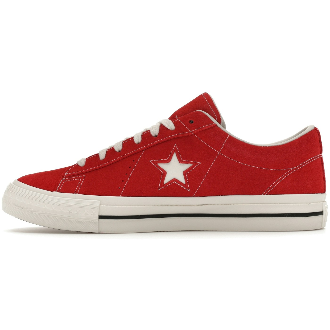 Converse One Star 95 Low Red Vintage White 5 Converse One Star 95 Low Red Vintage White
