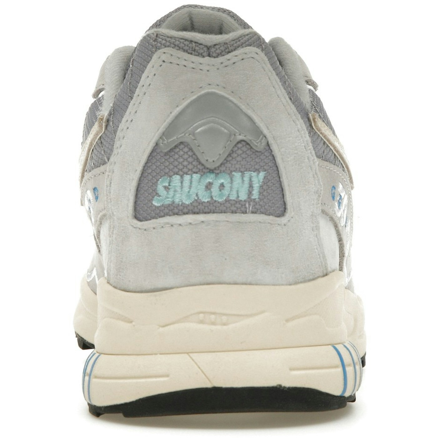 Saucony 3D Grid Hurricane Gray Cream 6 Saucony 3D Grid Hurricane Gray Cream