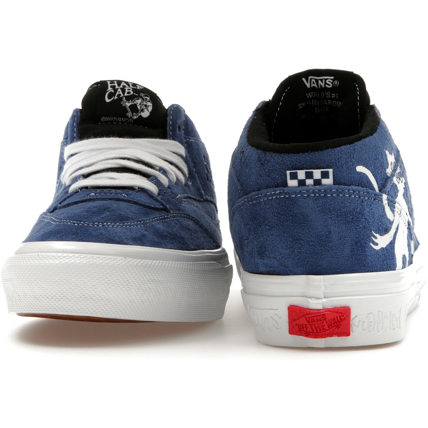 Vans Half Cab Krooked VCU by Natas For Ray Blue 6 Vans Half Cab Krooked VCU by Natas For Ray Blue