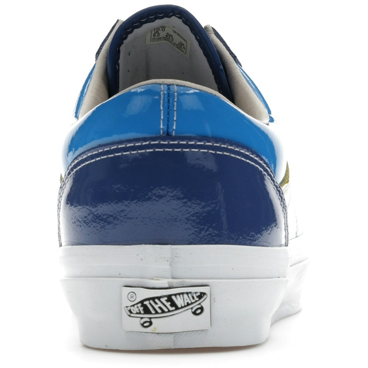 Vans LX Old Skool 36 Patent Leather Bright Azure 6 Vans LX Old Skool 36 Patent Leather Bright Azure
