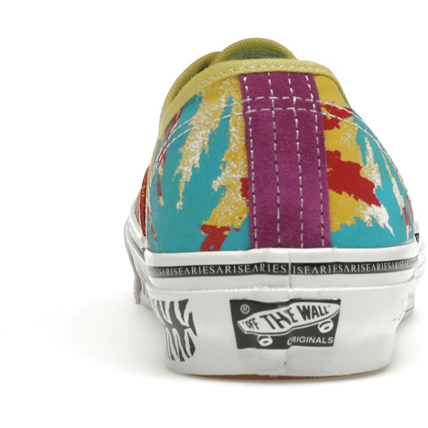 Vans Vault UA OG Authentic LX Aries Weed Leaf Yellow 6 Vans Vault UA OG Authentic LX Aries Weed Leaf Yellow